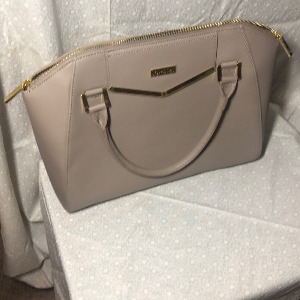 Joy & Iman Leather Satchel